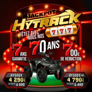 Quad de loisir Hytrack en Promo, Beck Motoculture à Barbuise dans l'Aube