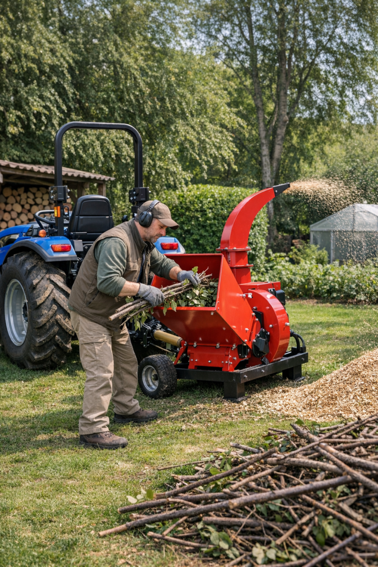 Tracteur Solis et son broyeur de végétaux : conseils, choix et entretien